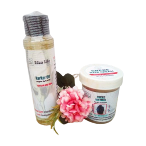 Hair mask kit to reduce breakage and grow longer hair